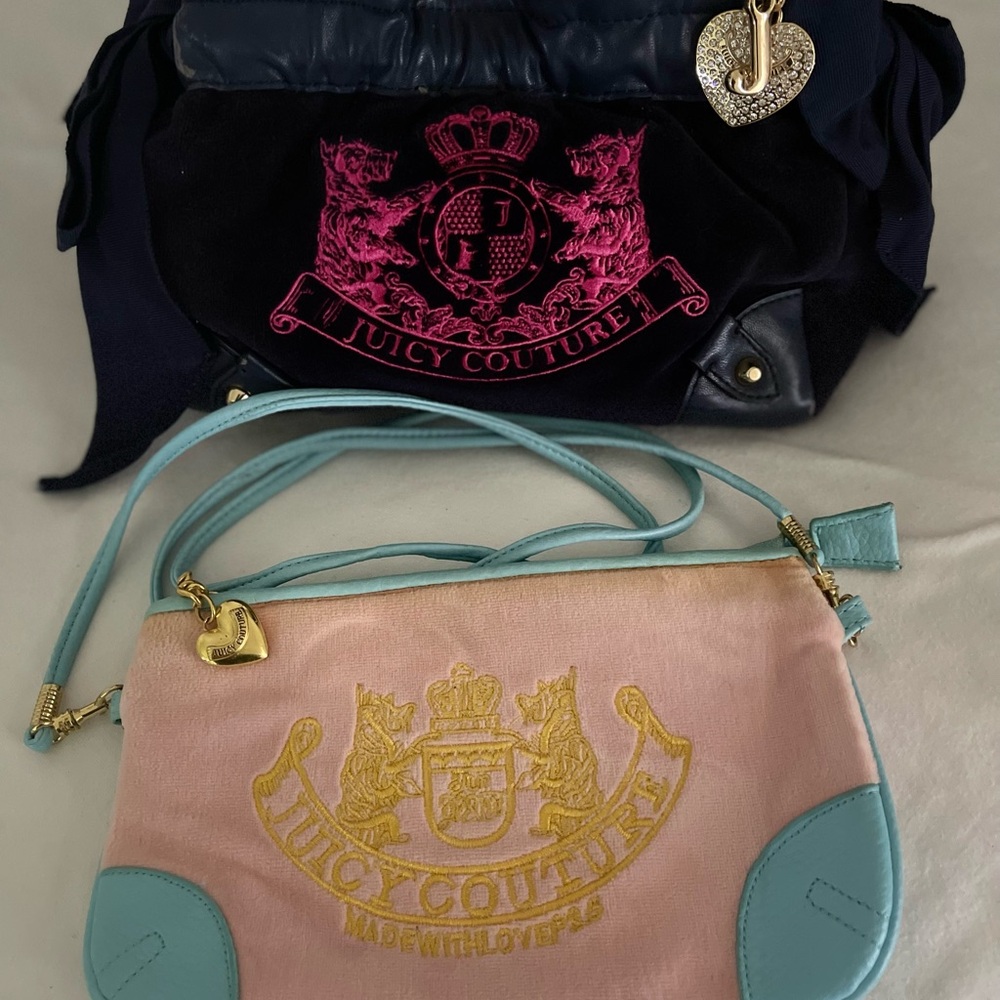 Two Vintage Juicy Couture Bags